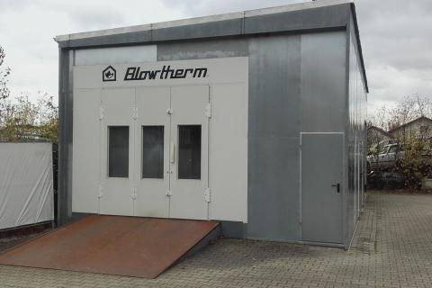 Lakovací a sušící kabina Blowtherm 2002, výkon 24000 m3/h