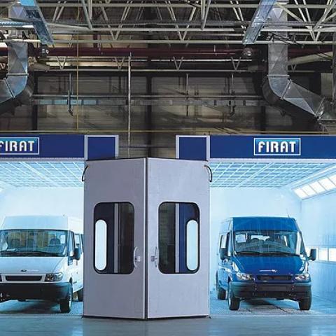Lakovací kabina FBK MNB 8000 Dodávky a minibusy